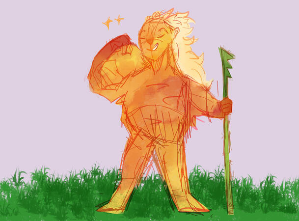 study drawing of so'hone